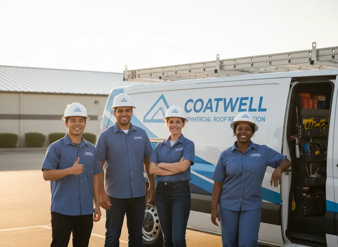 Commercial roof coating company in Bagley, WI